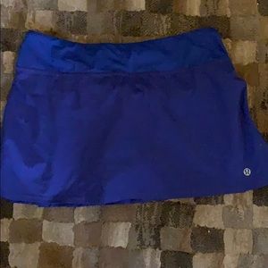 ON HOLD blue lululemon skirt size 6